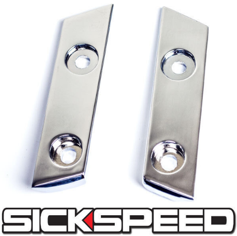 Mazda Miata CHROME HARDTOP LATCH STRIKER PLATES – Sickspeed