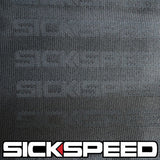 SICKSPEED BLACK FABRIC SEAT CLOTH RECARO/BRIDE/SPARCO FOR RACING SEATS